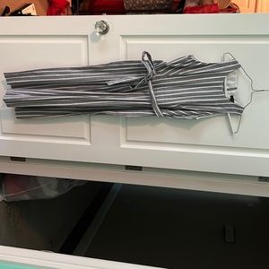 pinstriped tracksuit